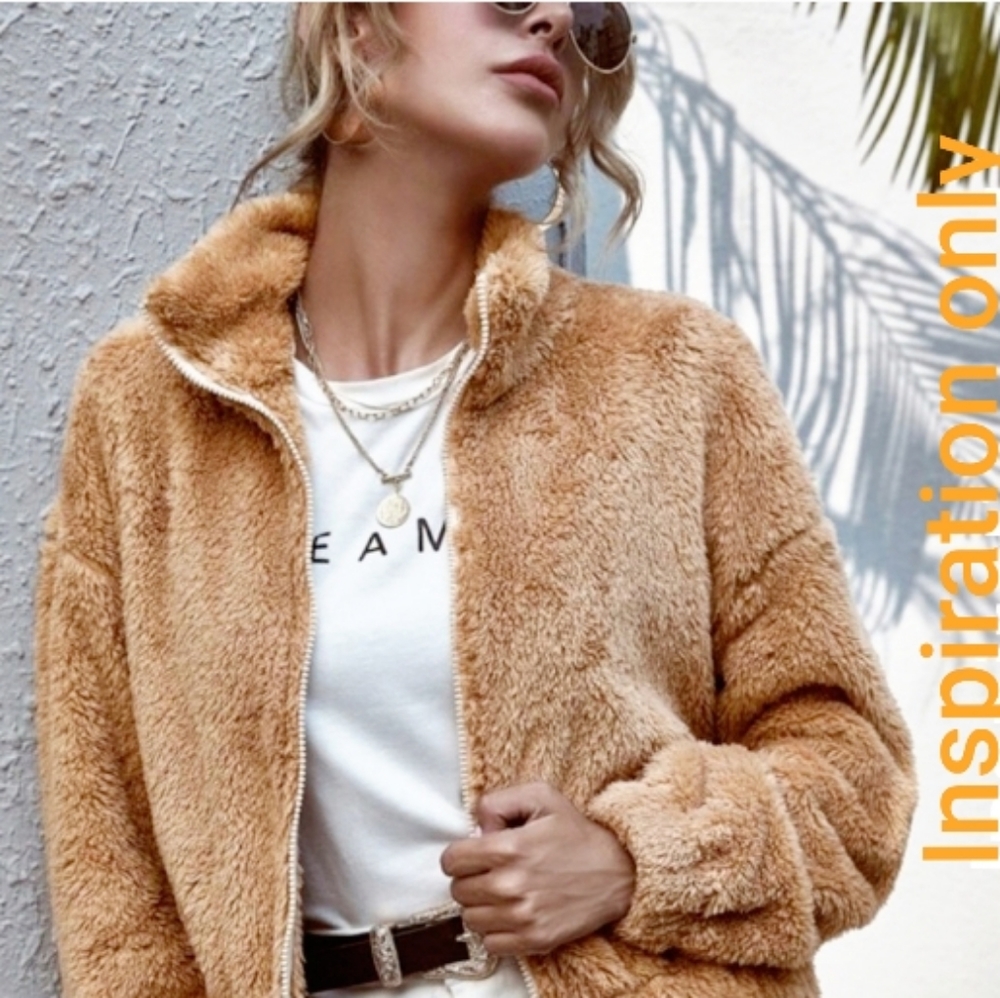 TEDDY SHERPA Fur Jacket NWT! Only 1 left! - Picture 10 of 11
